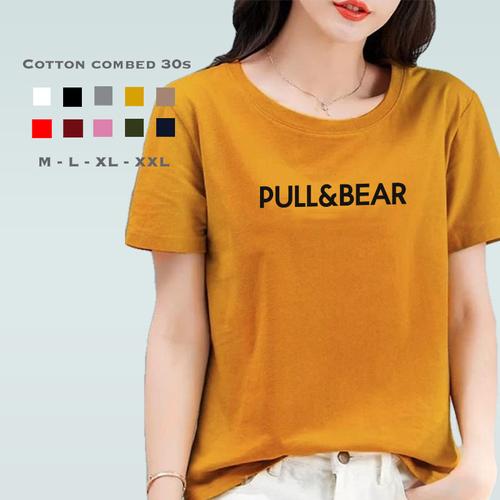 Foto Produk Kaos Wanita KK02 / Tshirt Katun Combed 30s / Tumblr Tee - M, Mustard dari Kaos Katoen