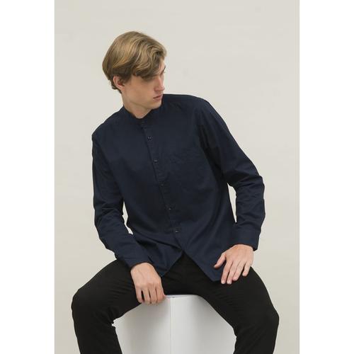 Foto Produk Kemeja koko lengan panjang baju koko navy pria houseofcuff dari House of Cuff