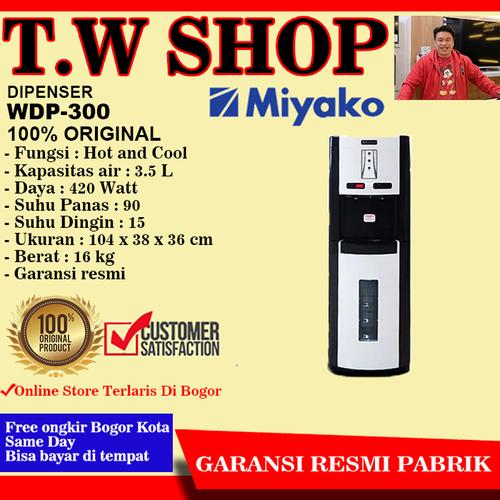 Foto Produk Dispenser galon bawah panas dingin Miyako wdp-300 dari T.W Shop
