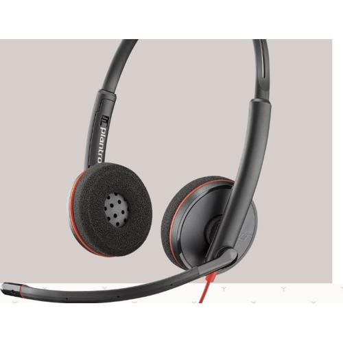 Jual Poly Blackwire 3220 Headset 
