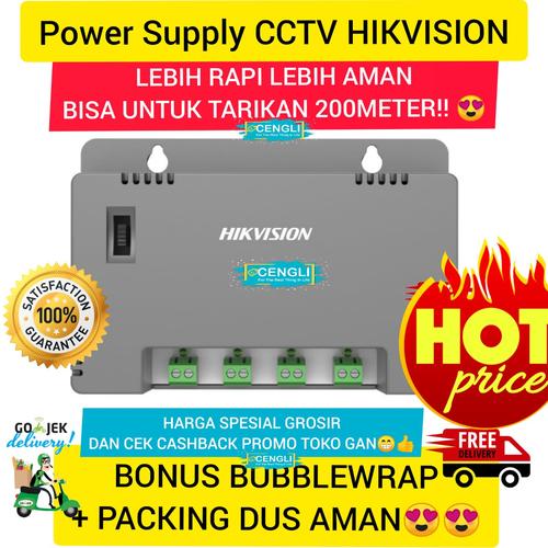 Jual Psu Hikvision Power Supply 4Ch 4 Ch 4 Channel Ds-2Fa1225-D4 Adaptor 4 - Kota Surabaya - Cengli! Store | Tokopedia