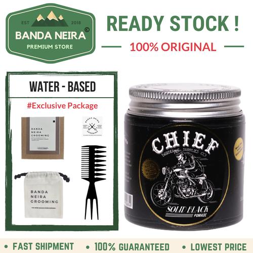 Foto Produk Chief Solid Black Original Lokal Murah Pomade dari Banda Neira Store
