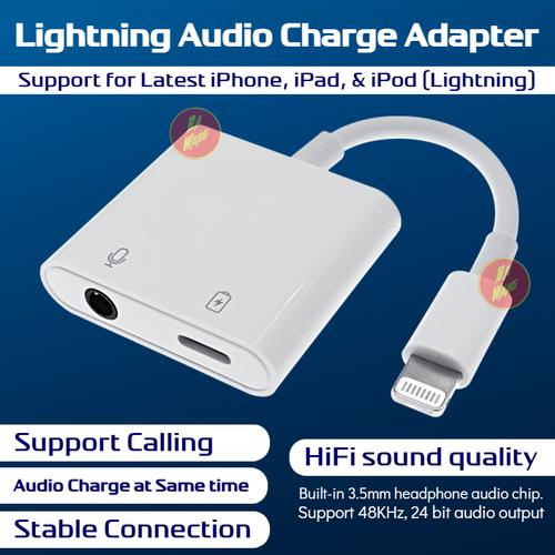 Audio Charge Adapter support Calling 