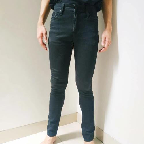 Jual UNIQLO JEANS Men black stretch 