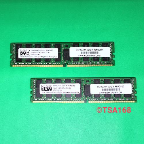 NEMIX RAM 64GB DDR4 2933MHz ECC UDIMM Memory Kit - 2x32GB PC4-23400 For Servers & Workstations