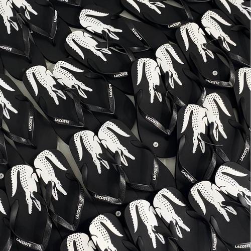 lacoste flip flops