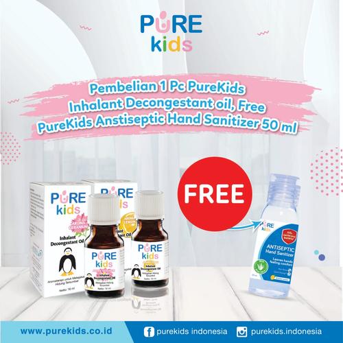 Foto Produk Purekids Pure Kids Inhalant Decongestant Oil Obat Hidung Tersumbat - Original dari toku pedia