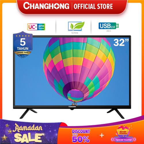 Foto Produk 32 Inch LED TV changhong HD TV-HDMI-USB Moive-L32G3 dari Changhong Official