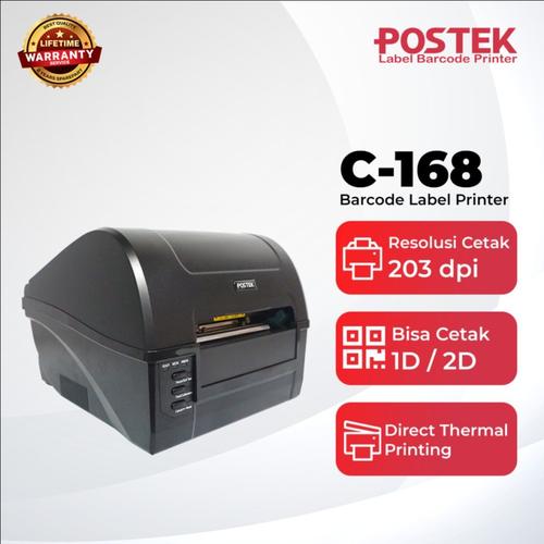 Jual POSTEK C-168 200s USB LABEL 