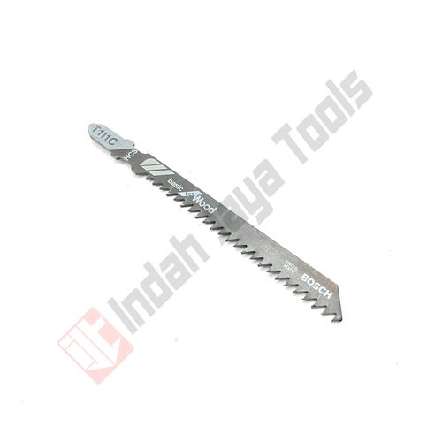 Foto Produk Mata Jigsaw / Jigsaw Blade Bosch T111C HC5 Basic For Wood dari Indah Jaya Tools
