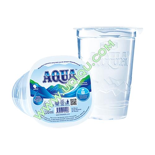 Foto Produk Aqua Gelas 220 ml 1 Gelas dari Toko Uqiqu