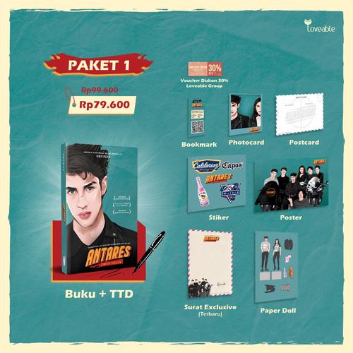 Foto Produk Novel ANTARES (Rweinda) dari toko tmindo