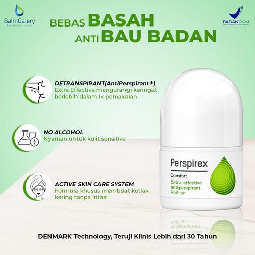 Jual Perspirex Comfort Antiperspirant Deodorant Roll On 20ml 1x Sensitive Kota Tangerang Balmgalery Tokopedia