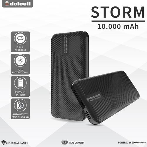 Foto Produk Delcell STORM 10000mAh Real Capacity Powerbank Slim dari DelCell