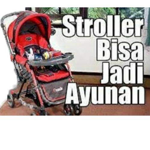 Foto Produk Stroller pliko grande dondolino stroller bayi bisa ayunan rocker dari House of L