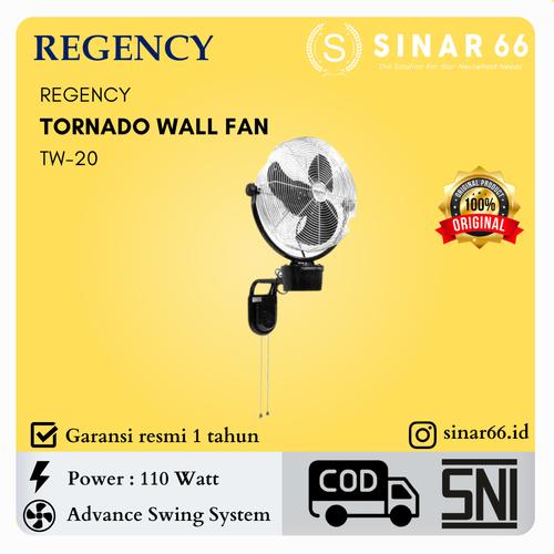 Jual REGENCY TORNADO WALL FAN 20\