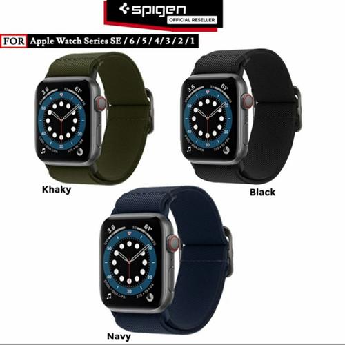Jual Spigen Band Lite Fit Strap Apple Watch 4 5 6 SE 42mm 44mm Loop iWatch  - Navy - Jakarta Barat - i-Store Gadget | Tokopedia