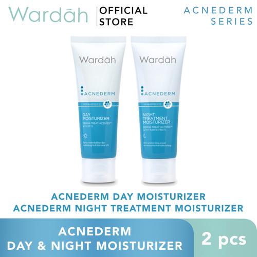 Gambar Wardah Acnederm Day & Night Moisturizer dari Wardah Official Jakarta Selatan Tokopedia