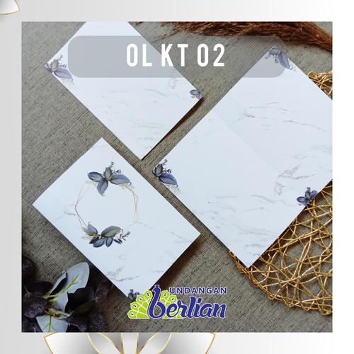 Gambar Undangan Pernikahan Rustic Elegan Mewah/ Blangko Undangan Seri OL KT02 dari UndanganBerlian Kota Bandung Tokopedia