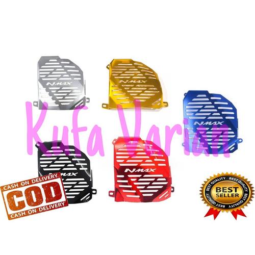Foto Produk Cover Tutup Radiator Nmax FUll CNC Import berkualitas - Merah dari KUFA Varian