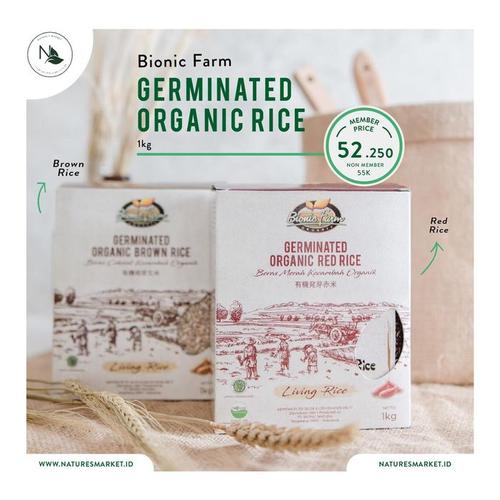 Foto Produk Bionic Farm Germinated Organic Brown Rice 1kg dari naturesmarket