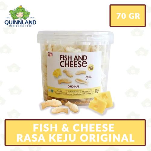 Gambar Fish & Cheese Rasa Keju Original 70gr - Munching Queen dari Quinn Land Kota Tangerang Selatan Tokopedia