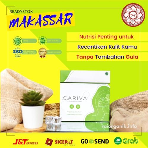 Foto Produk Cariva Collagen Asli Ori Pemutih Kulit Suplemen Kecantikan Antioksidan dari Rai Organik Online