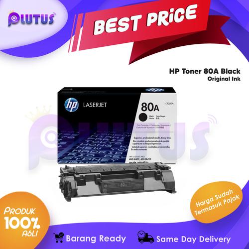 Jual Toner HP 80A Black Original LaserJet Cartridge For M401 M425 - Jakarta  Pusat - PLUTUS tech | Tokopedia