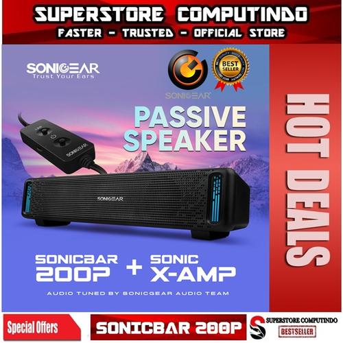 Foto Produk SonicGear 200P Powerful SoundBar Sonicbar with Brilliant Light Effect - NO BLUETOOTH dari SuperStore Computindo