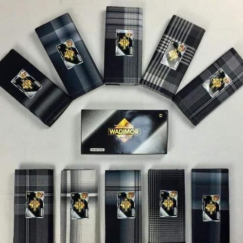 Foto Produk Sarung WADIMOR Motif Hitam Putih Terbaru MURAH ECER dari toko_murah.com