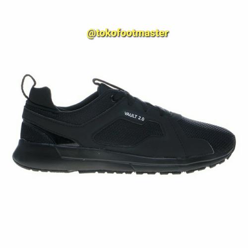 Gambar Sepatu Sneakers League Original Vault 2.0 U Black White Silver dari Toko Sepatu FootMaster Kota Surabaya Tokopedia