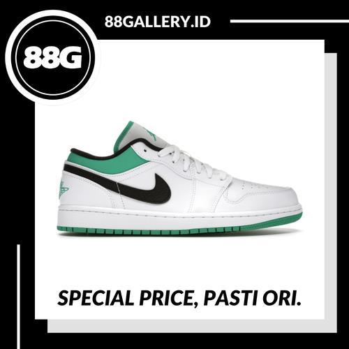 Jual Nike Air Jordan 1 Low White Lucky 
