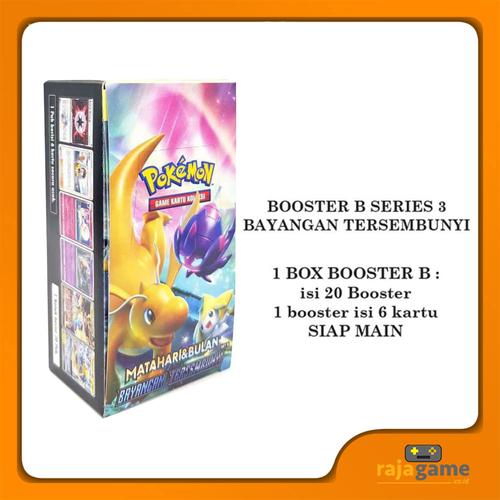 Foto Produk Pokemon TCG Booster Box 3B - Original (20 Booster isi 120 Kartu) as3b dari Rajagame Indonesia