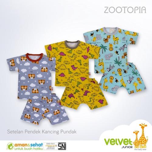 Jual VELVET JUNIOR Pakaian Cotton Full Bergambar Set