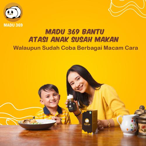 Foto Produk Madu 369 Spesialis Anak Susah Makan_ Madu Gemuk Anak_ Nafsu Makan dari Berkah Selamat Makmur