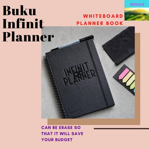 Foto Produk Buku whiteboard planner agenda infinit planner buku yg bisa dihapus - Infinit Saja dari Fresh Meat For Kids