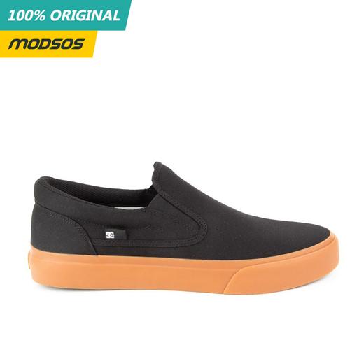 Foto Produk Sepatu Slip On Pria DC Trase Black Gum Original dari Modsos