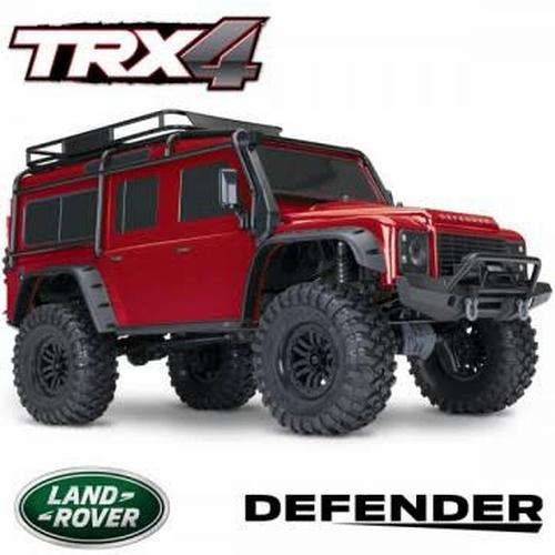 Jual traxxas trx4 defender merah - Kab 