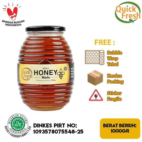 Foto Produk Quick Fresh Honey / Madu 1 kg (Jar) dari Quick Fresh Indonesia