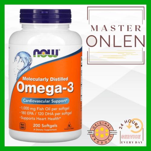Jual Now Molecularly Distilled OMEGA-3 200 Softgels Usa Minyak Ikan -  Jakarta Utara - MasterOnlen | Tokopedia