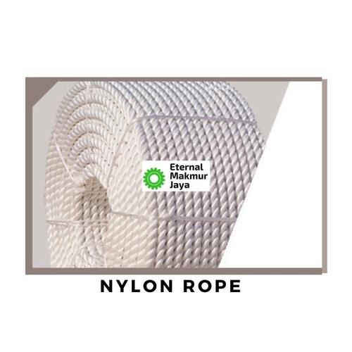Jual Tambang tali Nylon 16mm x 220m Per Roll tali nilon 3 Strand type ...