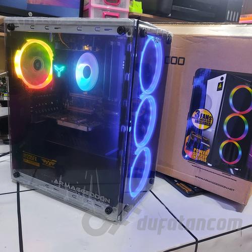 Gambar Paket PC Gaming RGB Intel VGA 2GB 128BIT DDR3 dari dufatancom undefined Tokopedia