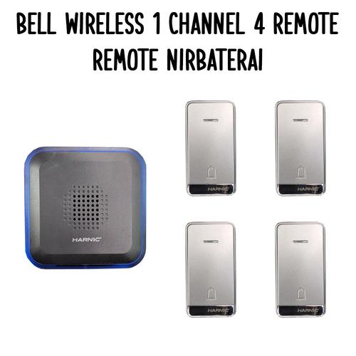 Foto Produk 1 BH BELL WIRELESS 4 BH REMOTE NIRBATERAI COCOK UNTUK BEL RUMAH KANTOR dari EtalaseBelanja