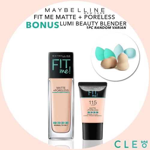 Foto Produk Maybelline Fit Me Foundation Matte + Poreless dari Cleo Hub