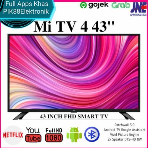 Foto Produk Xiaomi TV LED 4A 43 International Version Full Apps Khas PIK88 dari PIK88Elektronik