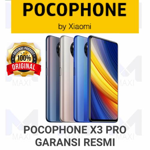 Foto Produk Pocophone Poco X3 PRO 8/256 Ram 8GB Rom 256GB Garansi Resmi - METAL BRONZE dari Maxi phone cell