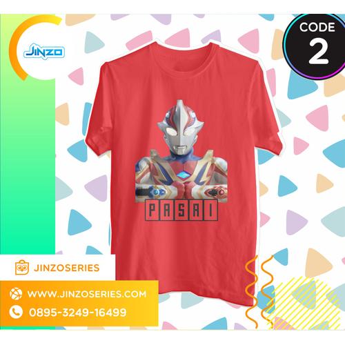 Foto Produk Kaos Anak Ultraman 2 Mebius Brave Nama - Biru, 4 dari Jinzo Series