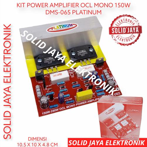 Jual KIT POWER AMPLIFIER OCL 150W MONO SANKEN 2 DMS065 DMS 065 PLATINUM