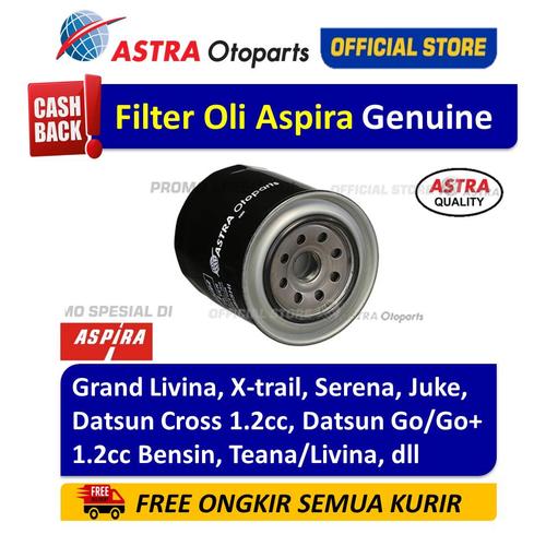 Gambar Filter Oli/ Oil Filter Aspira GRAND LIVINA, X-TRAIL, SERENA, JUKE, dll dari Astra Otoparts Kab. Bekasi Tokopedia