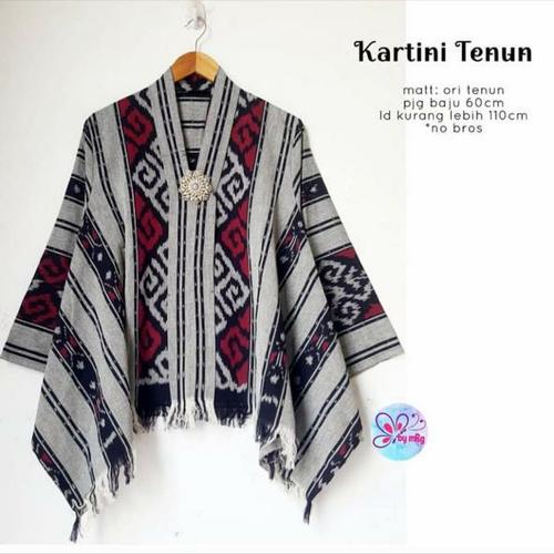 Foto Produk blouse batik KARTINI TENUN ORI atasan blus wanita dari Lemari Batik Solo